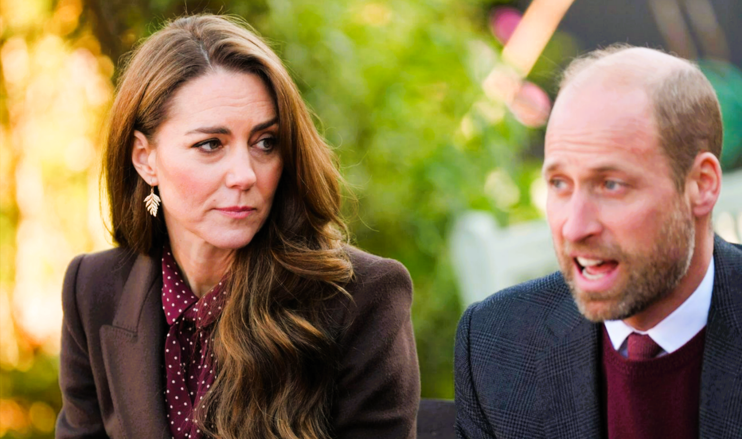 Buhrufe bei der Ankunft: Sicherheitskräfte greifen für William und Kate ein