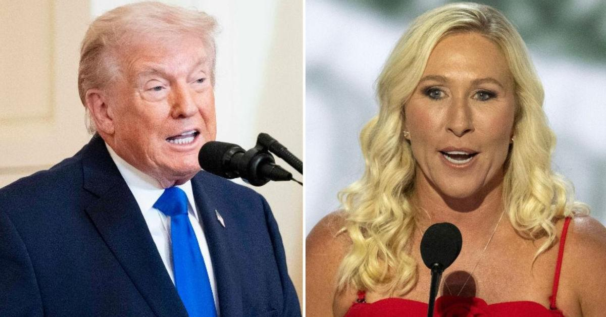 Marjorie Taylor Greene Slams Trump's 'Feel It In My Bones' Iran Answer — Says She's 'Baffled'